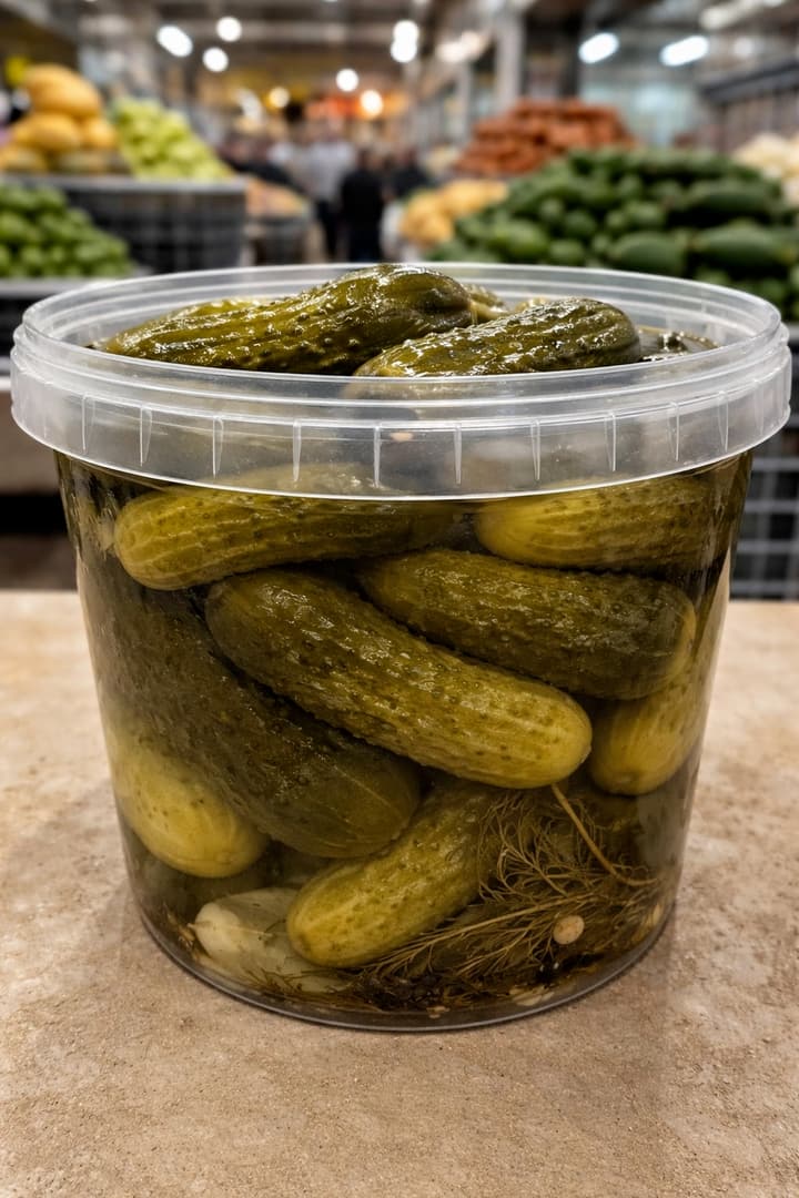 Огурцы соленые
