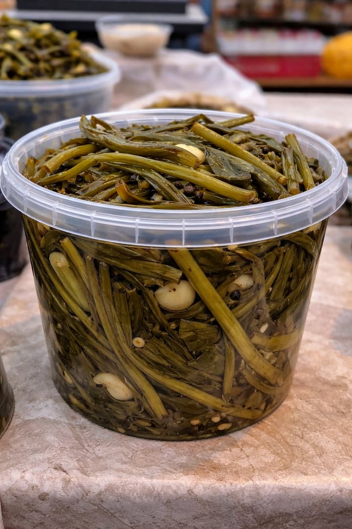 Черемша маринованная