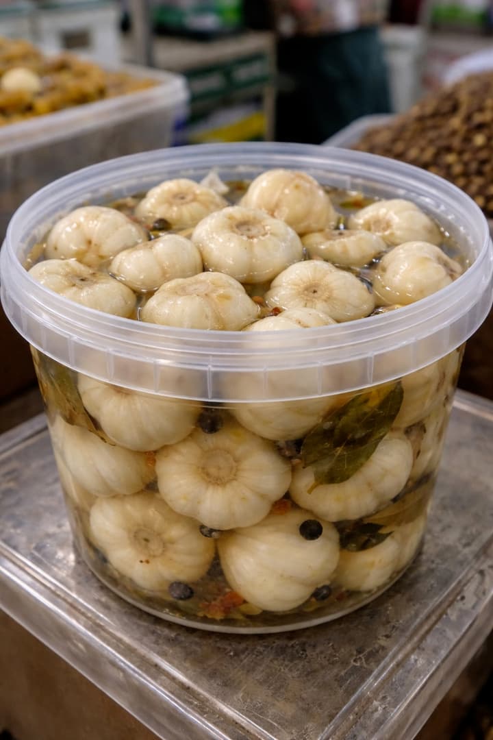 Чеснок маринованный
